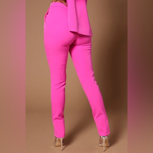 Fashion Nova Vibrant Pink Pants - Picture 3 of 3